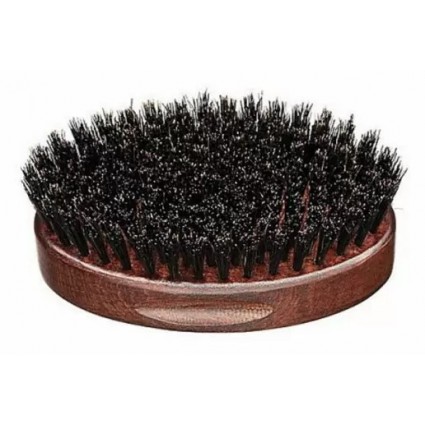 Щітка для бороди дерев'яна з натуральної щітки Eurostil  BARBER LINE