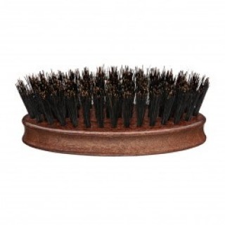 Щітка для бороди дерев'яна з натуральної щетини Eurostil BARBER LINE