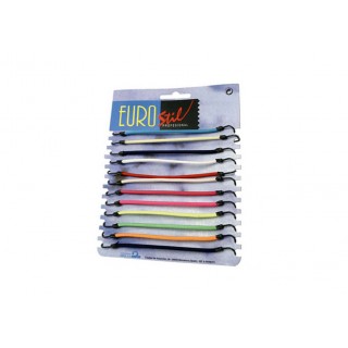 00640 Eurostil Гумка з гачками кольор. 12 шт. в уп