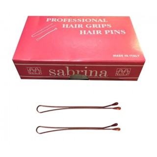 Невидимки коричневі 50 мм (200 гр/уп) Eurostil 01863