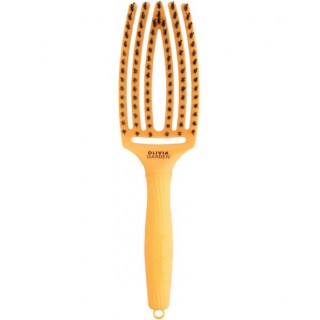 Щітка для волосся Olivia Garden FingerBrush Combo Nineties Juicy Orange Жовтогаряча