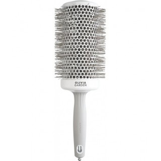 Брашинг Olivia Garden Expert Blowout Speed Wavy Bristles White&Grey 65 мм