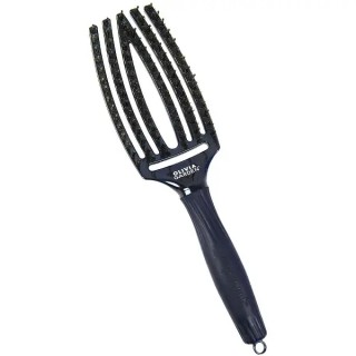 Щітка для волосся Olivia Garden FingerBrush Care Ionic Boar & Nylon Blue Sapphire