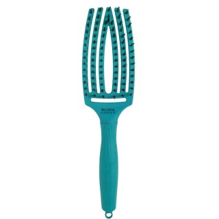 Щітка для волосся Olivia Garden Finger Brush Care Iconic Boar&Nylon Blue Lagoon