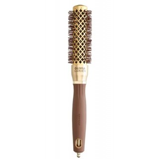 Термобрашинг для волосся Olivia Garden Blowout Shine Wavy Bristles Gold&Brown 25 мм