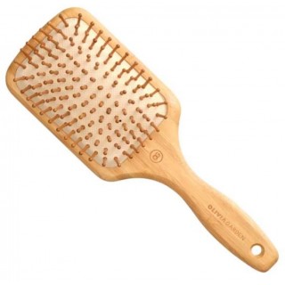 Щітка масажна бамбукова Olivia Garden Bamboo Touch Detangle Massage L бамбукова щетина (ID1011)