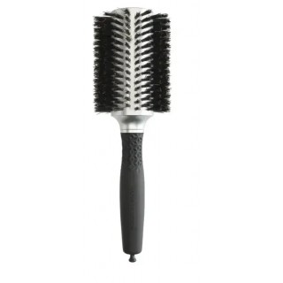 Брашинг Olivia Garden Essential Blowout Soft Boar Bristles Silver 40 мм