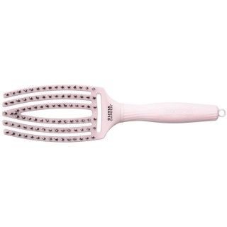 Щітка Olivia Garden Fingerbrush Care Iconic Boar-Nylon Pastel Pink M