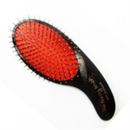 Щетка Olivia Garden The Kidney Brush Dry Detangler red Щетка Olivia Garden The Kidney Brush Dry Detangler red