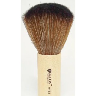 Змітка для волосся натуральний ворс Salon Professional 0113 дерев'яна ручка
