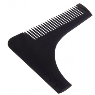 Гребінець для бороди Salon Professional Чорний