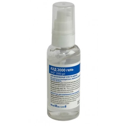 Мініантисептик спиртовмісний АХД гель 60 мл