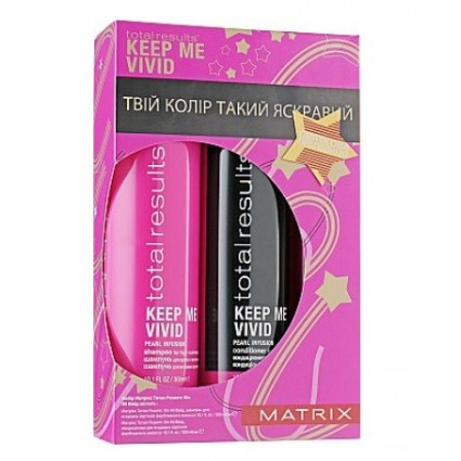 Набір Total results Keep Me Vivid MATRIX (для яскравих відтінків фарбованого волосся) Набір Total results Keep Me Vivid MATRIX (для яскравих відтінків фарбованого волосся)