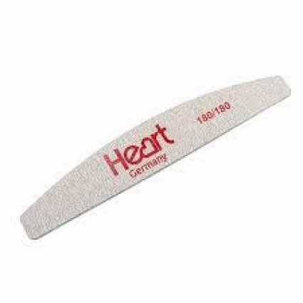 З Пилка HEART Half 180/180 півмісяць З Пилка HEART Half 180/180 півмісяць