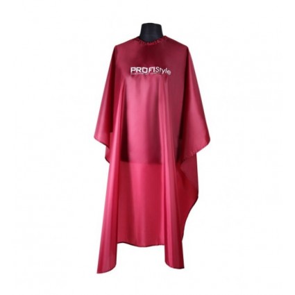 Пеньюар бордовий з логотипом PROFIStyle Пеньюар бордовий з логотипом PROFIStyle