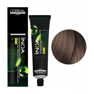 Фарба без аміаку L'Oreal Inoa 8.21 Світлий блондин перламутровий попелястий 60 мл