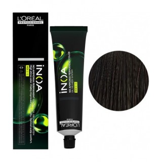 Фарба без аміаку L'Oreal Inoa 4.0 шатен інтенсивний 60 мл