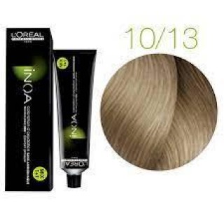Фарба без аміаку L'Oreal Inoa 10.13 дуже світлий блондин попелясто-золотистий 60 мл