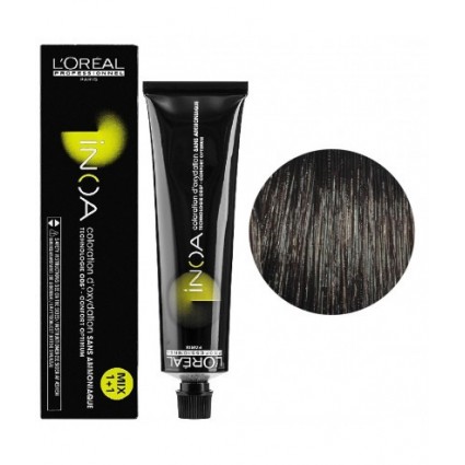 Фарба без аміаку L'Oreal Inoa 3 темний шатен натуральний 60 мл