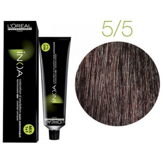 Фарба без аміаку L'Oreal Inoa 5.5 світлий шатен махагоновий 60 мл