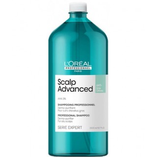 Шампунь для схильного до жирності волосся L'Oreal Professionnel Scalp Advanced Anti-Gras Oiliness Shampoo 1500 мл