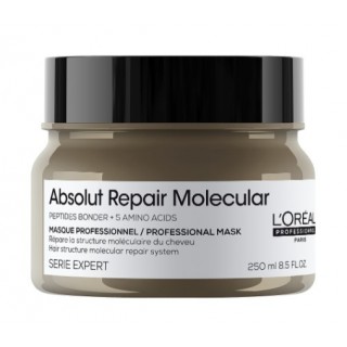 Концентрована змивна маска для молекулярного відновлення волосся L`Oreal Professionnel Absolut Repair Molecular Mask 250 мл