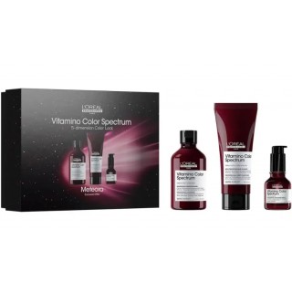 Набір для догляду за волоссям L'Oreal Professionnel Vitamino Color Spectrum (шампунь 300 мл, кондиціонер 200 мл, сироватка 30 мл)