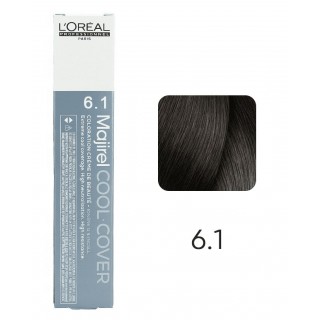 Крем-фарба для волосся L'Oreal Professionnel Majirel Cool Cover 6.1 Темний блондин попелястий 50 мл