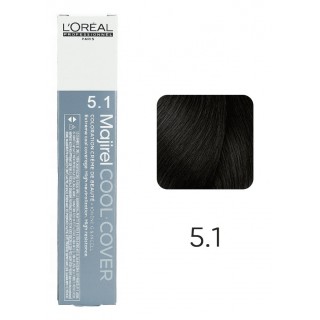 Крем-фарба для волосся L'Oreal Professionnel Majirel Cool Cover 5.1 Світлий шатен попелястий 50 мл