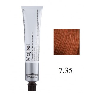 Крем-фарба для волосся L'Oreal Professionnel Majirel 7.35 Блондин золотисте червоне дерево 50 мл
