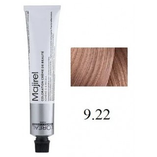 Крем-фарба для волосся L'Oreal Professionnel Majirel 9.22 Дуже світлий блондин глибокий перламутровий 50 мл
