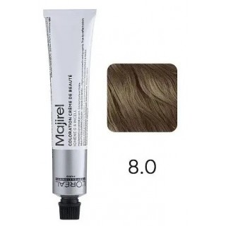 Крем-фарба для волосся L'Oreal Professionnel Majirel 8.0 Світлий блондин натуральний 50 мл