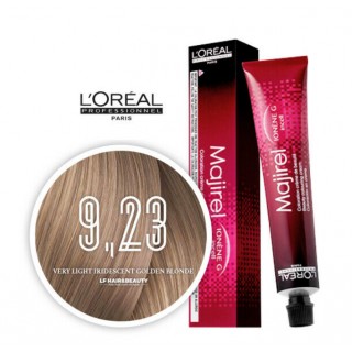 Крем-фарба для волосся L'Oreal Professionnel Majirel 9.23 Світлий блондин перлам..