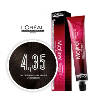 Крем-фарба для волосся L'Oreal Professionnel Majirel 4.35 Шатен золотисте червоне дерево 50 мл