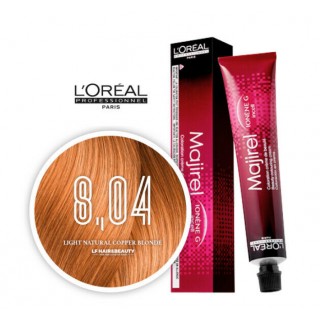 Крем-фарба для волосся L'Oreal Professionnel Majirel 8.04 Світлий блондин інтенсивно-мідний 50 мл