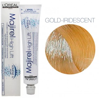 Крем-фарба для волосся L'Oreal Professionnel Majirel High Lift Gold iridescent Золотисто- перламутровий 50 мл