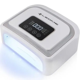 Лампа для манікюру LEDME 5В 120 Вт SILVER з акумулятором