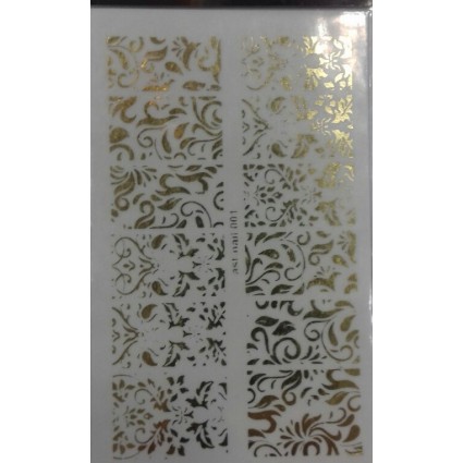 001 Фольга золото (sticker application) 001 Фольга золото (sticker application)