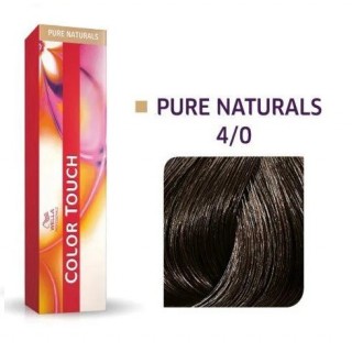 Фарба для волосся Wella Color Touch безаміачна 4/0 Середній коричневий 60 мл