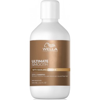 Шампунь для живлення та гладкості сухого та тьмяного волосся Wella Professionals Ultimate Smooth Shampoo 100 мл
