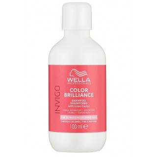 Шампунь для фарбованого нормального і тонкого волосся Wella Professionals Invigo Color Brilliance Color Protection Shampoo 100 мл
