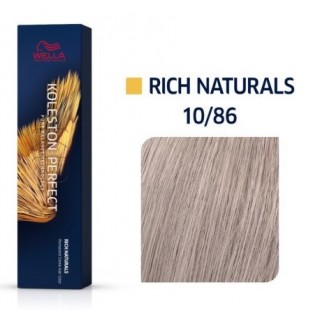 Фарба для волосся Wella Koleston 10/86 яскравий блонд перлинний фіолетовий 60 мл