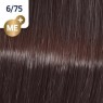 Фарба для волосся Wella Koleston 6/75 Темний блонд коричнево-махагоновий палісандр 60 мл