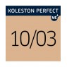 Фарба для волосся Wella Koleston 10/03 яскравий блонд натуральний золотистий 60 мл