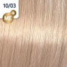 Фарба для волосся Wella Koleston 10/03 яскравий блонд натуральний золотистий 60 мл