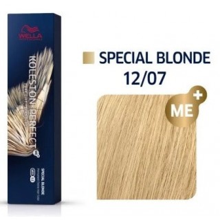 Фарба для волосся Wella Koleston 12/07 Ультраяскравий блонд натурально-коричневий 60 мл