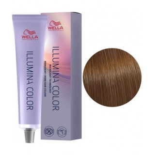 Фарба для волосся Wella Illumina Color 7/75 Середній блондин коричневий махагон 60 мл