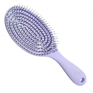 Щітка для волосся масажна продувна Salon Professional  18200 PV лавандова