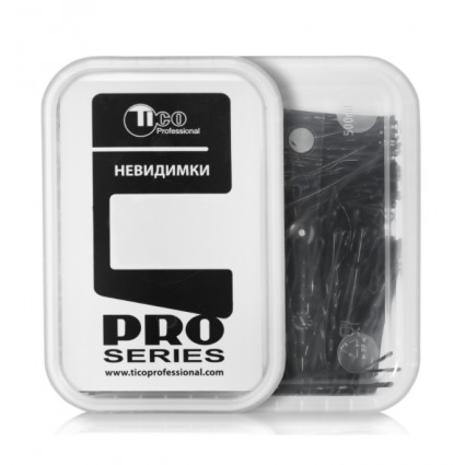 Невидимки хвилясті TICO 40 мм чорні 200 г