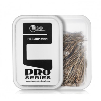 Невидимки хвилясті TICO 50 мм коричневі 100 г
